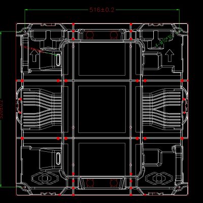 576x576mm