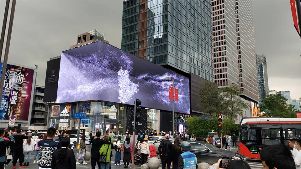 3D LED digital billboard